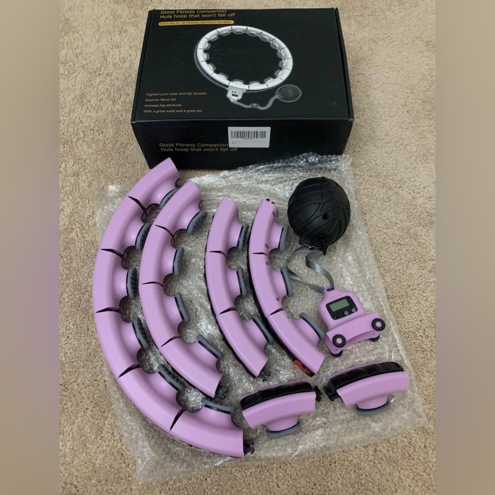 Weighted Hula Hoops for Adults - Picture 3 of 4